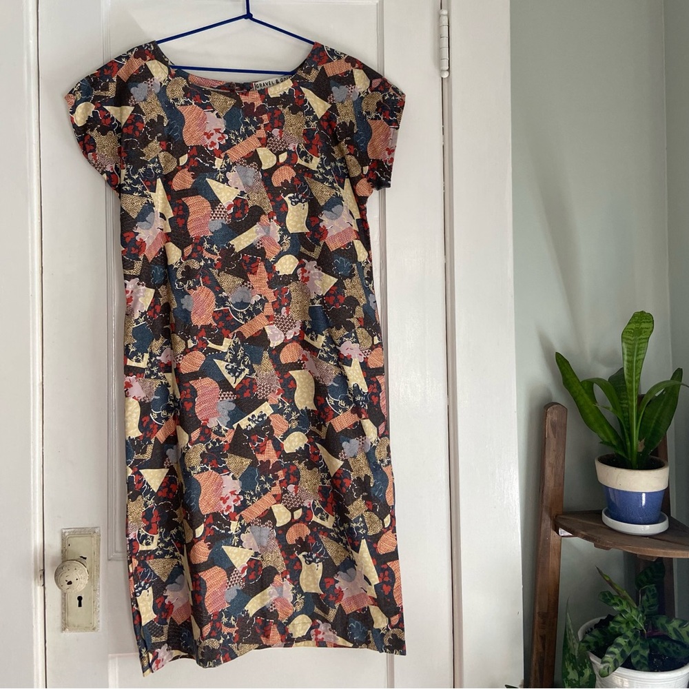 Gravel & Gold Gemini Dress